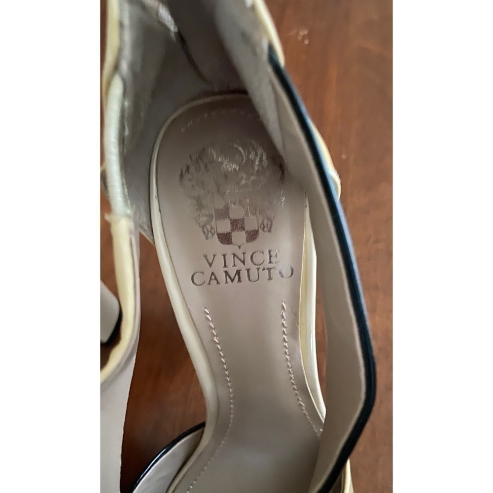 VINCE Camuto Color Block Sandals Heels - Picture 5 of 6